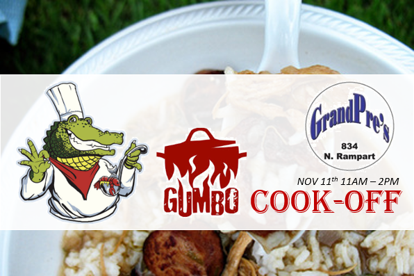 You are currently viewing Gumbo Cook-Off @ Grand Pre’s