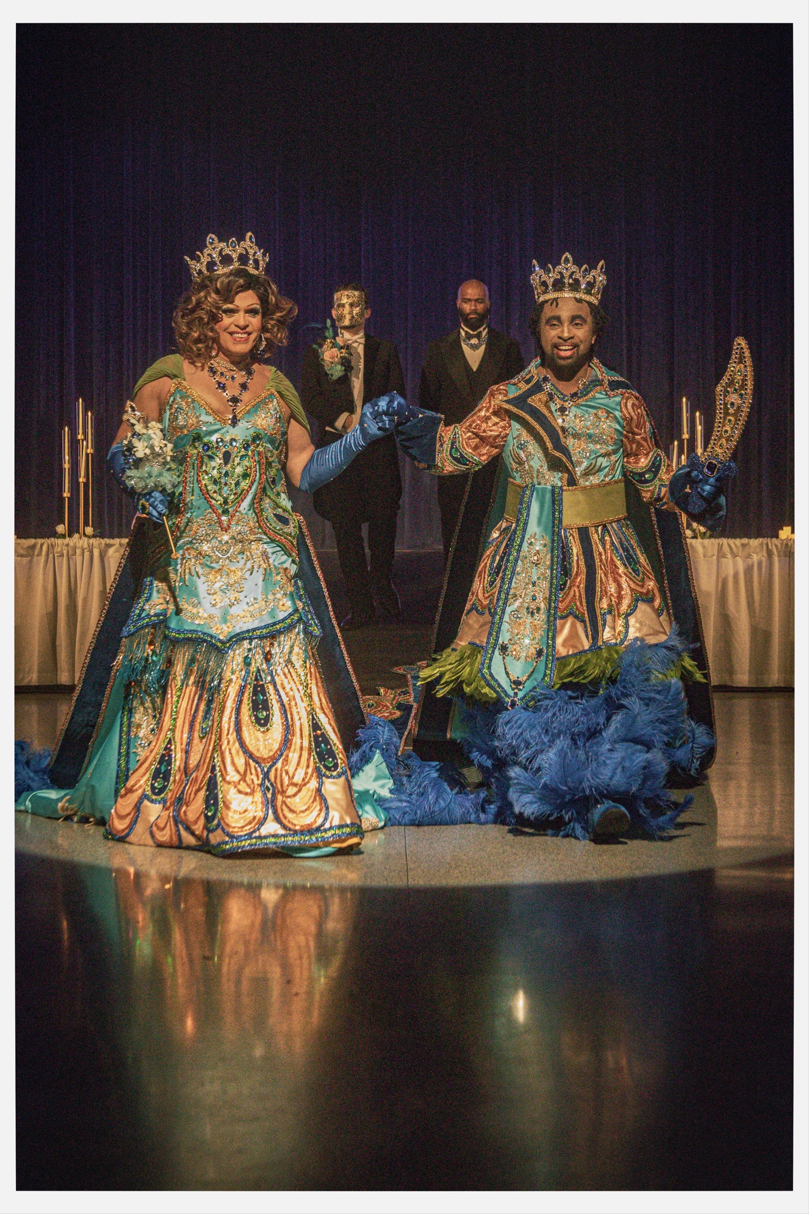 Photo of Queen & King Ball LXI, Edward Moreno & Gabriel Jones